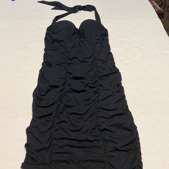 Victoria Secret halter top dress with built in miraculous padded push up bra 34A - Picture 1 of 6